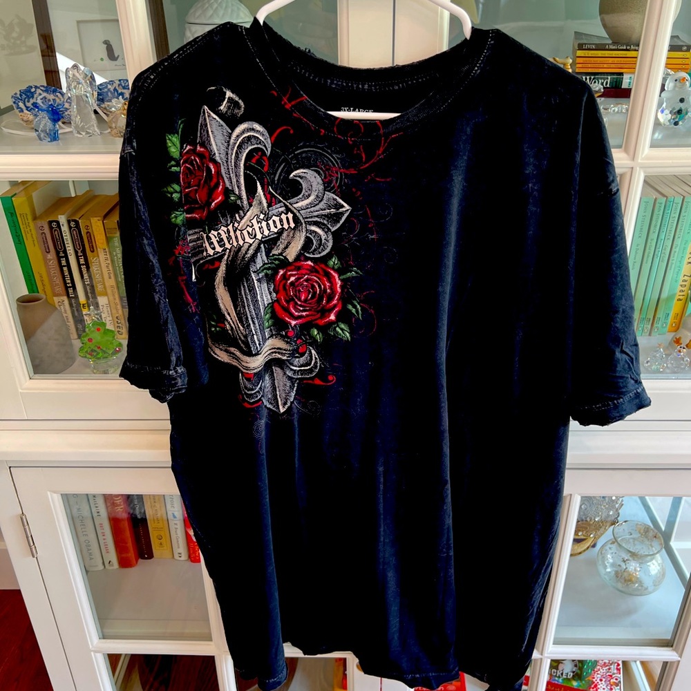 Black Affliction 3xl t